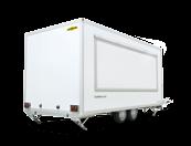 Sales box trailer and Crew wagon Single- and tandem axle sales box trailers Sales box trailer with standard fittings Crew wagon / Site trailer Our catering trailers make selling so much easier for