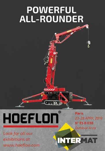 HTC Wolffkran returns for a second year with the Wolff WK133B tower crane and has taken a slightly larger
