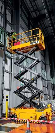 A year after entering the aerial lift market, JCB will unveil lithium ion Multitel SMX 300 HD Snorkel TM16E battery powered versions of its slab scissor lift line, and launch its next new product