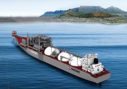 floating gas related facility Considering