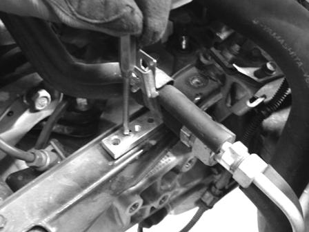 place with ¾ hose clamps. Replace any coolant that was drained out.