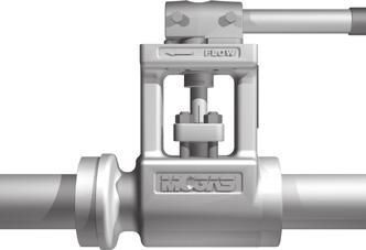 install the valve 1 position Valve in Piping Position the valve in piping for the required sealing direction.