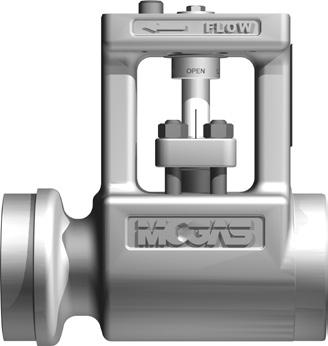 LOCATING VALVE INFORMATION Valve information is on both sides of the valve body and on the valve tag, located on the side of the integral mounting
