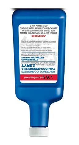 Now Available: Extreme Cold Weather Antifreeze/Coolant Type 2 Currently Applies To: General Information Acura s gone extreme when it comes to its engine coolant.