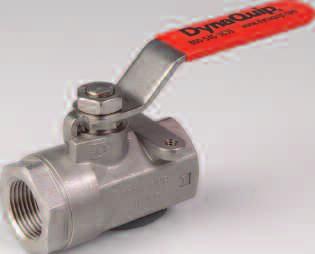 Stainless Steel VMB Series 2-Piece Screwed Body Ball Valves For General Chemical Applications 1/4" - 1" 2000 PSI CWP 150 PSI WSP 1 1/4" - 2" 1500 PSI CWP VMB Series 2-piece screwed body ball valves
