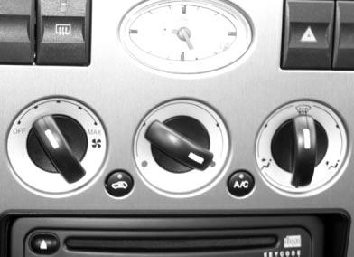 Mondeo Auxiliary heater DW Z upgrade Operating instructions for the end customer (Cut out and add to the vehicle