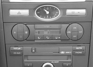 vehicles with automatic airconditioning system only Make the settings shown in Figures 7, 8 or 9 before stopping the