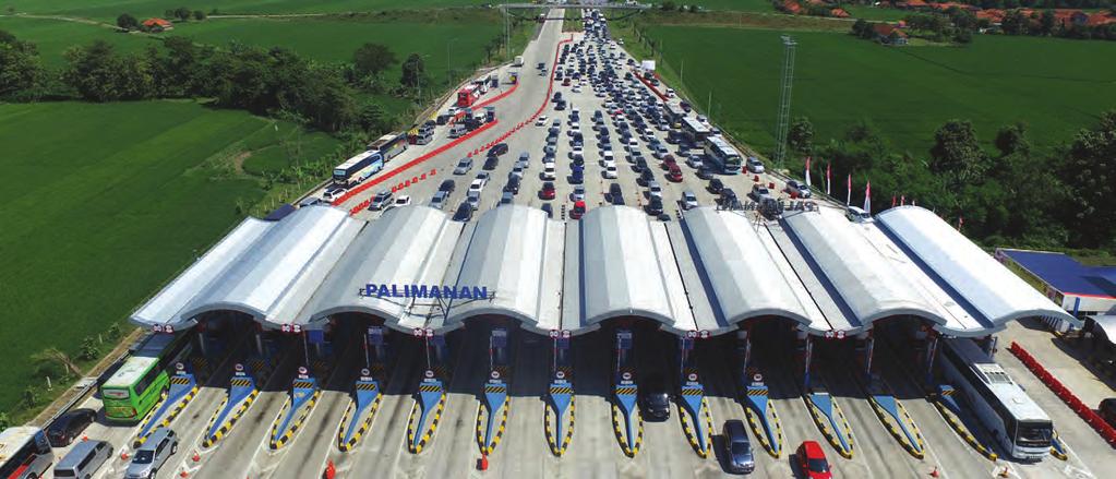 Perspective Infrastructure Projects Aid Economic Growth Palimanan Toll Gate.
