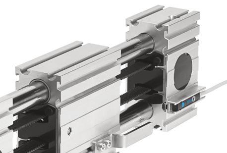 Toothed belt axis ELGR Dynamic and cost-effective motion The toothed belt axis ELGR is ideal for simple motion applications that require a very cost-effective solution.