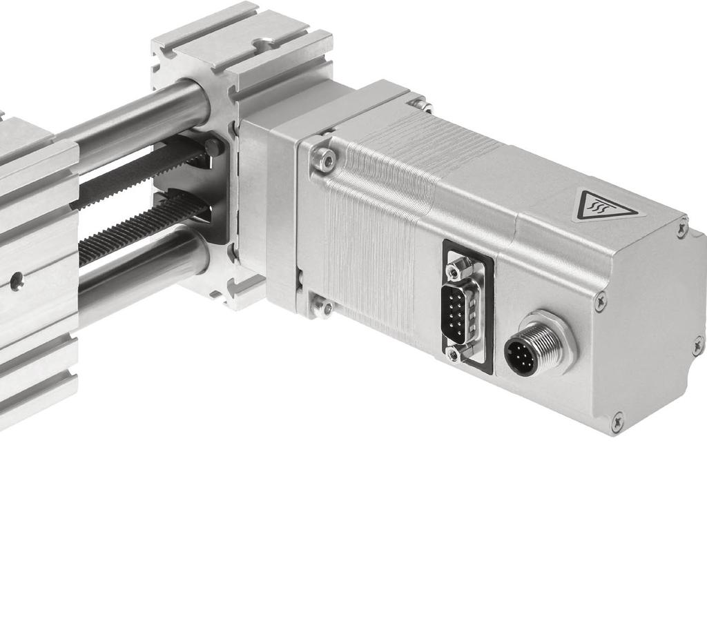 Cables for motor and encoder Pre-assembled, up to 10 m long Suitable for energy chains Shielded for noise immunity Robust connectors ensure no loss of connection Motor