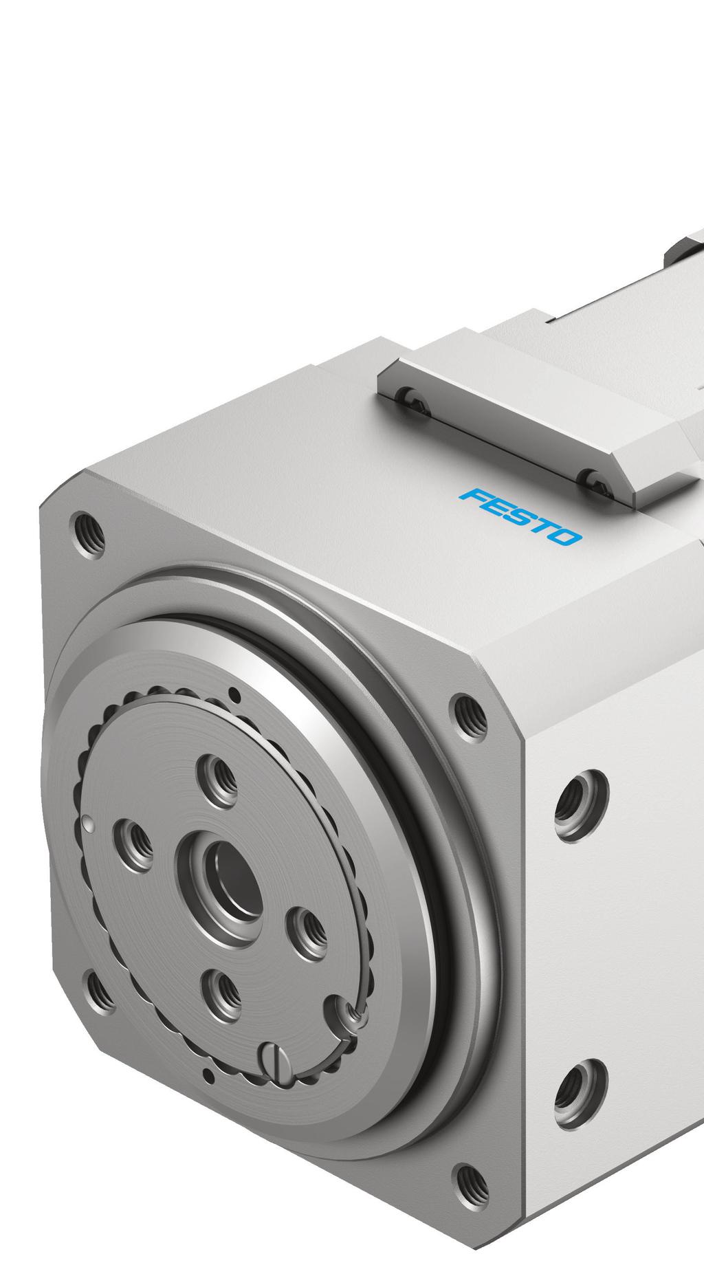 Rotary actuator ERMO Infinite turning under high load The rotary axis ERMO offers a complete solution for turning and aligning parts and workpieces even when