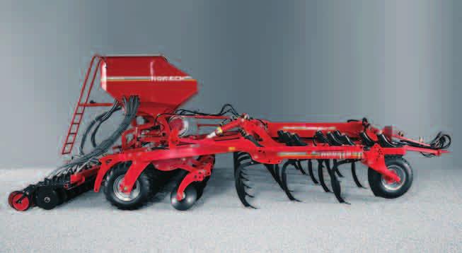 Design and working principle Tiger AS Tiger 6 AS with Pronto TD The HORSCH Tiger AS are characterised by their robust design and the TerraGrip tool carrier for deep cultivation down to 35 cm.