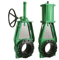 The liner has integral sealing beads to support and wipe slurry from the gate. It can replace conventional and short pattern slurry knife gate valves.