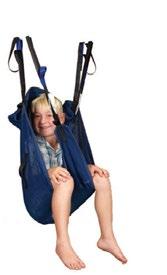 Walking Sling THY-M Invacare Hygiene Sling Fabric Medium Invacare Pivot Sling Invacare Paediatric Sling Available in three sizes in mesh only The sling provides easy fitting and good support for