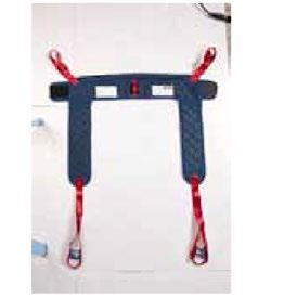 provides additional support Versatile sling, easy fitting and ideal for users with less control Suits general lifting from the floor, bed and chair The head support to provide a safer and more secure