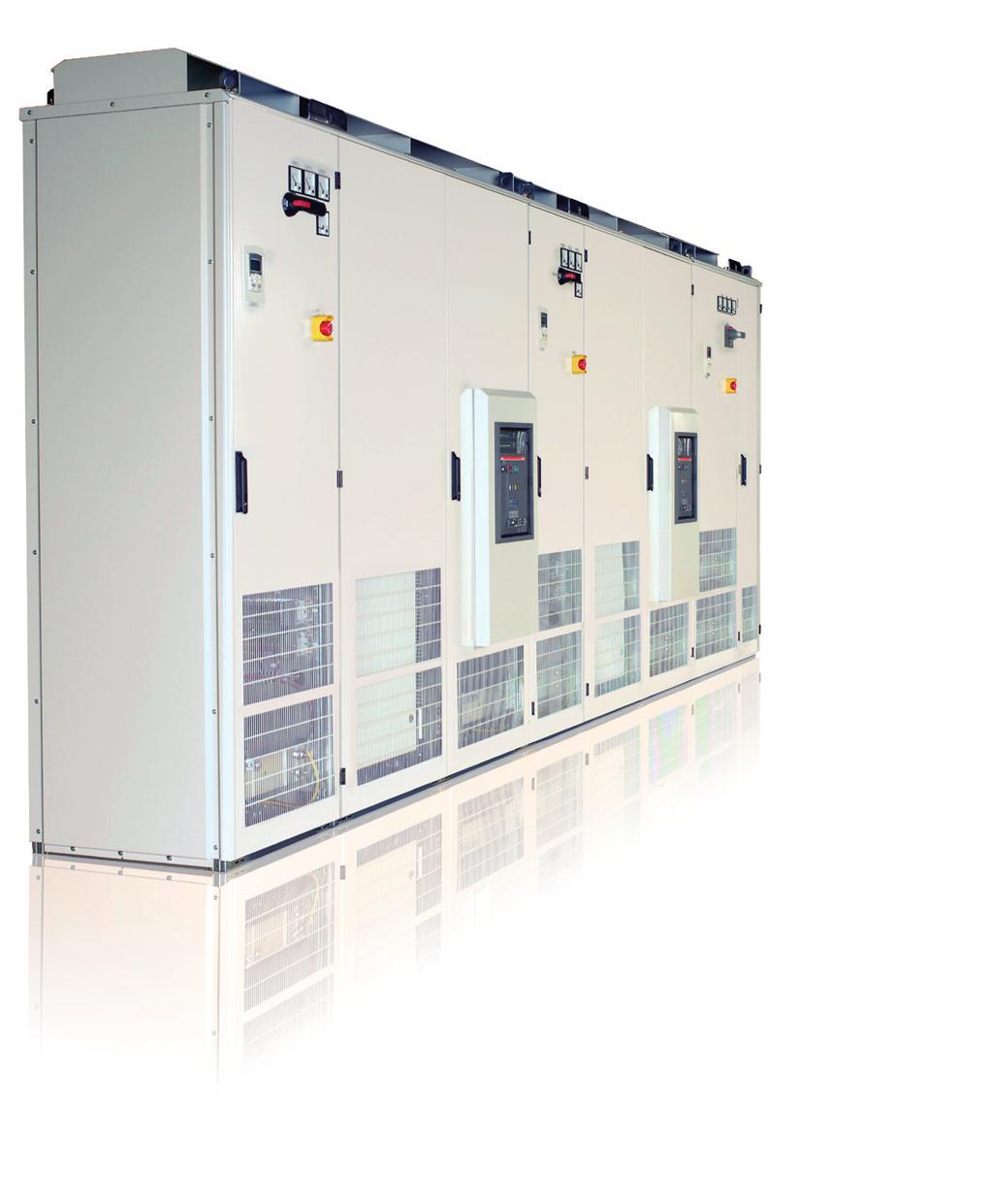 DCS800 Cabinet Drive 600 to 3,000 Hp DCS800-A0 cabinet drives, available from 600 to 3000 horsepower and beyond at voltages up to 1200 Vdc, provide optimal flexibility in a DC system for a wide