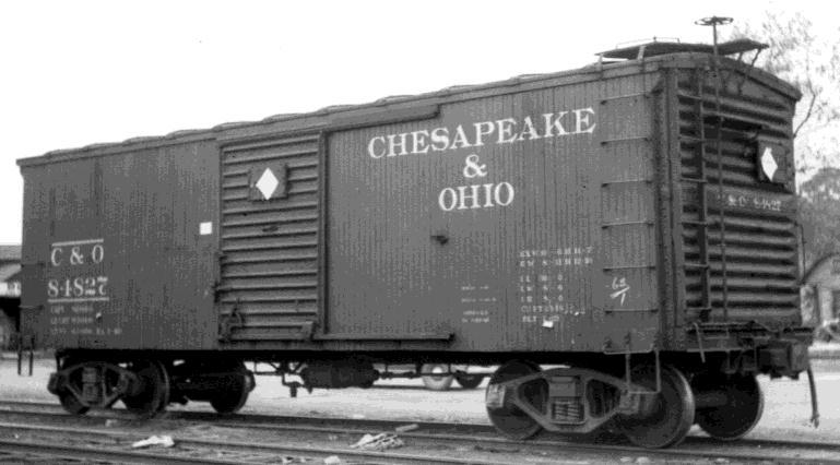 The C&O must not have liked these (at the time) large, progressively-built boxcars, and in 1923 took a step backwards in boxcar development, ordering 2,370 37-foot long, double sheathed cars from