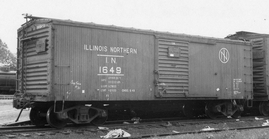 The railroad s home road car needs were tiny, and it looks like this single ex-ventilated boxcar was the only box they ever owned.