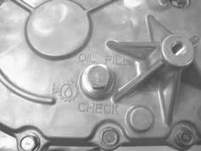 MAINTENANCE Transmission Oil Always check and change the transmission oil at the intervals outlined in the Periodic Maintenance Chart beginning on page 62.