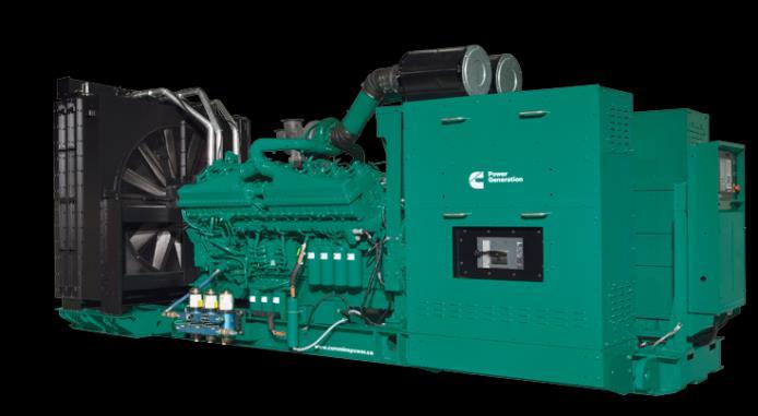 Specification sheet Diesel generator set QSK50 series engine 1100 kw 1500 kw Description Cummins commercial generator sets are fully integrated power generation systems providing optimum performance,
