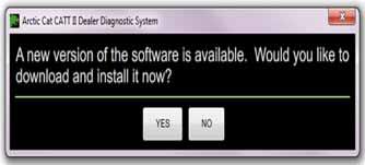 The setup wizard will start automatically once the update has finished downloading. Refer to the Installing the Software portion of this manual for instructions on how to reinstall.