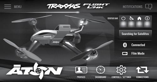 Traxxas Flight Link App The powerful Traxxas Flight Link App (available in the Apple App Store or on Google Play ) makes it easy to learn, understand, and access powerful tuning and adjustment