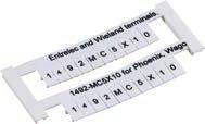 Bulletin IEC Terminal Block Accessories Marking Systems Blank Markers, Continued Photo Self-Adhesive Markers -MAS Wire Markers -MWC For Use With Markers per Card Marker Size Self-adhesive for any