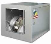 CDXR CDXRT CJDXR CDXR: Double-inlet, belt-driven centrifugal fans with axis outlet on both sides and impeller with backward-facing blades CDXRT: Double-inlet, belt-driven centrifugal fans with