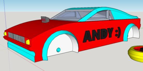 3D Derby Design Document: By Andy Ramos. Research: One of the first things you should do when you finish is to is to sand your car to get smooth sides so it doesn t hit your car much.