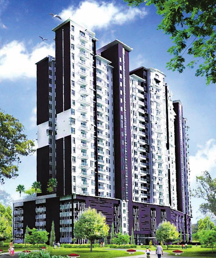 The project comprises 800 units of condominiums and 10 units of 3 storey shop offices.