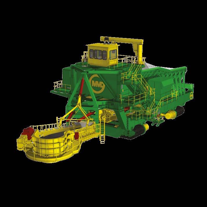 MMD are the innovators of a new product, which allows the flexibility of a mining shovel to be matched with the cost effectiveness of long distance conveyor haulage.