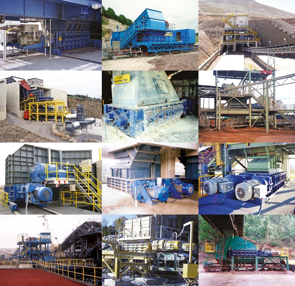 The MMD 625 Series Twin Shaft Sizer Coal Colombia In: 300mm Out: -50mm Capacity: 1,600TPH Chalk Belgium In: 800mm Out: -250mm Capacity: 500TPH Silver Ore Bolivia In: 750mm Out: -150mm