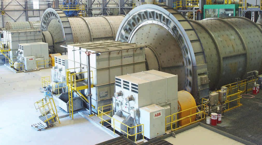 High performance and flexibility in grinding Ring-geared mill drives in mineral processing Grinding is a significant and critical part of the ore winning process.