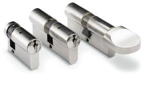 PRODUCT CODES - 40 or 45mm Single Cylinder - 60 or 70mm Cylinder & Turn - 60 or 70mm Double Cylinder AB15-01 AB15-03 AB15-02 - Rim Cylinder Industrial 6 pin security restricted profile Patented until