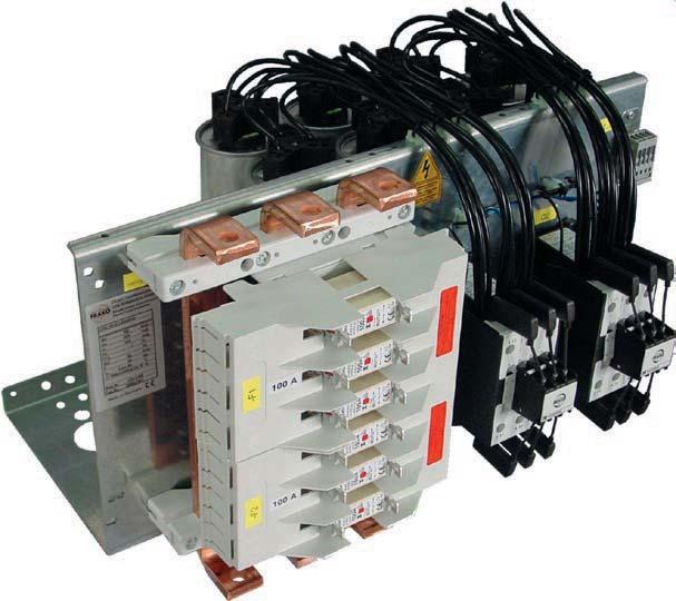 Modules for Power Factor Correction Systems Type C Decisive Advantages Compact compensation module Ideal for mounting in all common switchgear systems High performance in the smallest possible space