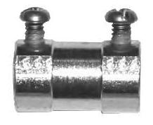 Set Screw Type Fittings - Product of the USA FITTINGS To join EMT to a box or enclosure To couple two ends of EMT conduit Straight Connectors Non-Insulated Features: All connectors available with or