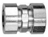 screw connectors and couplings utilize a #2 combination head screw for secure installation Thick, steel conduit locknut provides a strong, secure installation Made in the USA culus Listed Compression