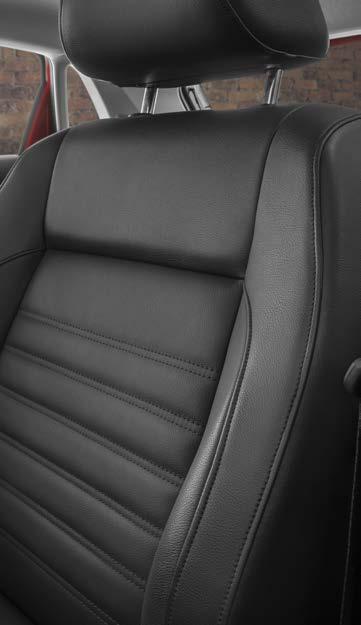 It s better in leather. The Polo Vivo just got smoother than smooth with the option of a leather-trimmed interior.