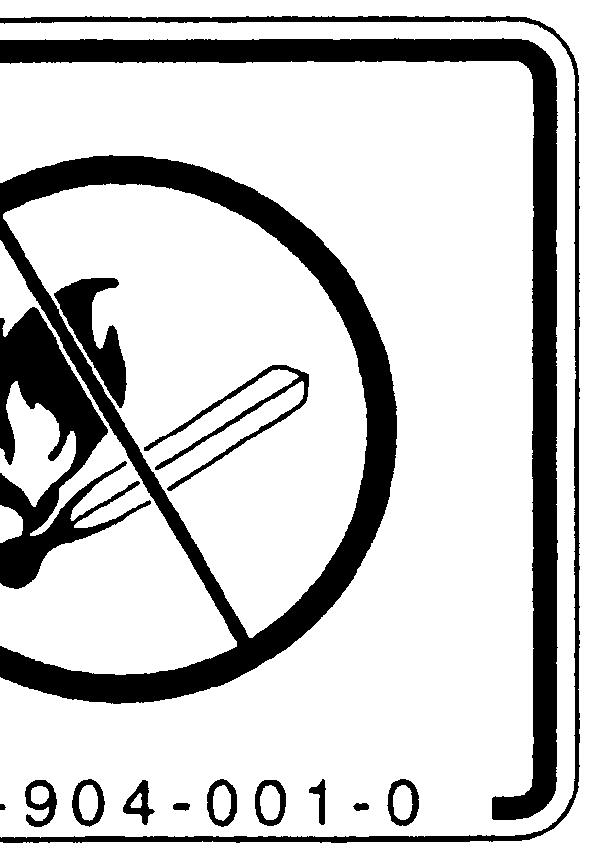 WARNING: RISK OF INJURY OR DAMAGE Never allow other persons to get on the tractor or the implement. (12) Fuel label (Code No.1705-904-001-0) DANGER: RISK OF EXPLOSION AND BURNS Use only diesel fuel.