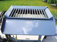 OPTIONS The TTS 520 can additionally be equipped with a stone grate or a vibro