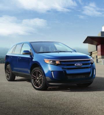 Click here for a video introduction to the 204 Ford Edge. Smart with gas AND brilliant with technology. SEL. Deep Impact Blue Metallic. SEL Appearance Package. Available equipment.