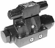 echnical Information General Description Series D61V directional control valves are 5-chamber, air pilot operated valves. hey are available in 2 or 3-position styles.