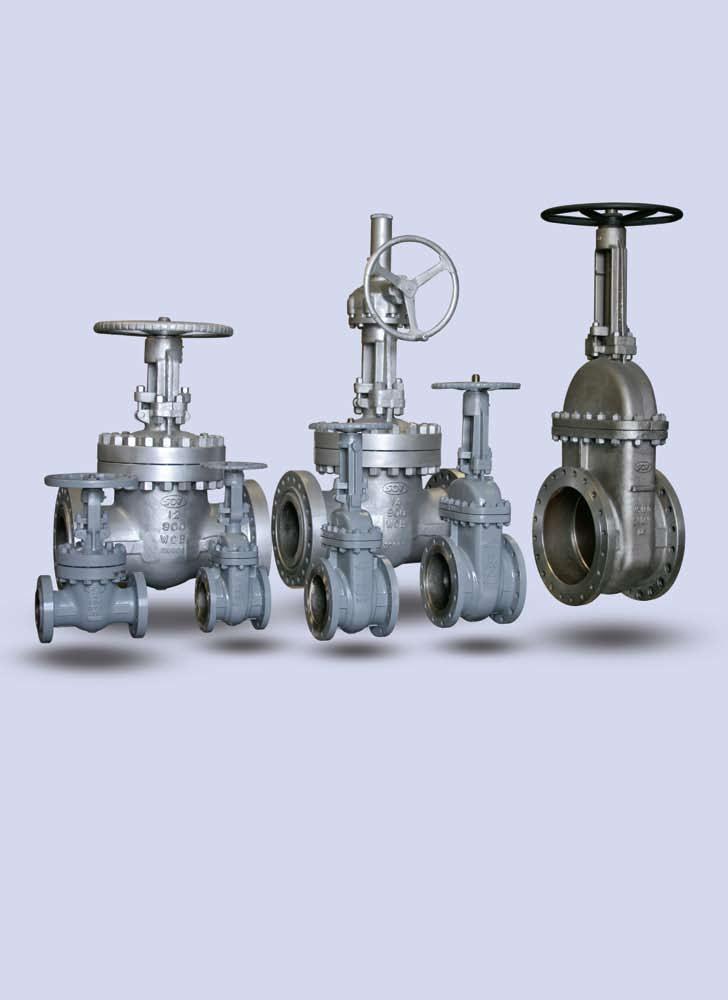 Standard Wedge Gate Valves Carbon & Stainless Steel Sizes 2-52 Class 150-2500 Design and Manufacturing Standards Basic Design API 600 & ANSI B 16.
