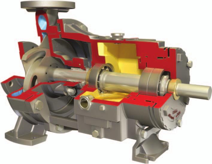 Durco Mark 3 ISO Standard Chemical Process Pump Conforming to ISO 2858 dimensional and ISO 5199 design criteria and incorporating advanced design features, the Durco Mark 3 ISO chemical process pump