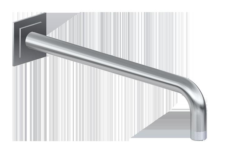 G-8513 Finezza Collection 12 Shower Arm Product Features Available Finishes Includes arm and solid flange 1/2 NPT male thread inlet Polished Chrome G-8513-PC Brushed Nickel