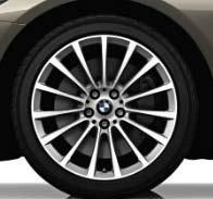19 / tyres 275/35 R19 $2,000-2QR 20'' BMW Individual light alloy wheels V-spoke style 759 I Bicolour with mixed tyres and runflat properties Front: 8 J 20 / tyres 245/35