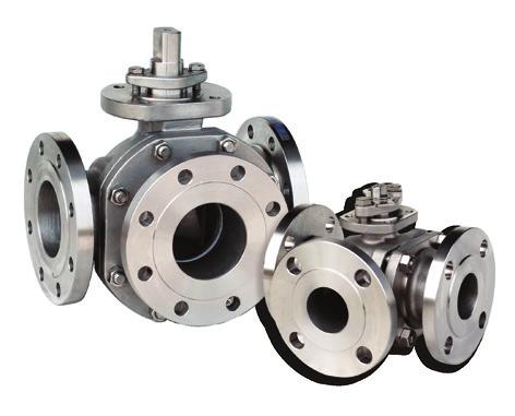 KTM MODEL N / M THREE-WY LL VLVES 2-SETS (L-PORT) ND 4-SETS (L ND T-PORT) single KTM 3-way ball valve replaces several 2-way valves, saving valuable space and simplifying piping FETURES Positive