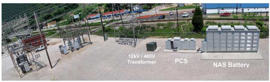 AEP s s 1 ST Substation Battery This First Utility-Scale NAS Project was Partially