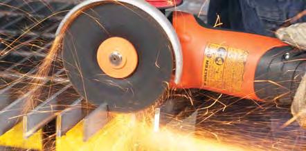 Quick and easy wheel changes for minimum downtime Vibration-free cutting for maximum productivity