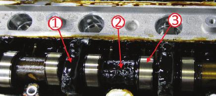 Bearings Main and rod bearing damage may be caused by foreign debris.
